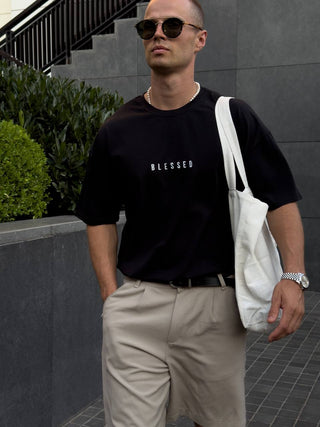 Oversized T-shirt "Blessed Ukraine"